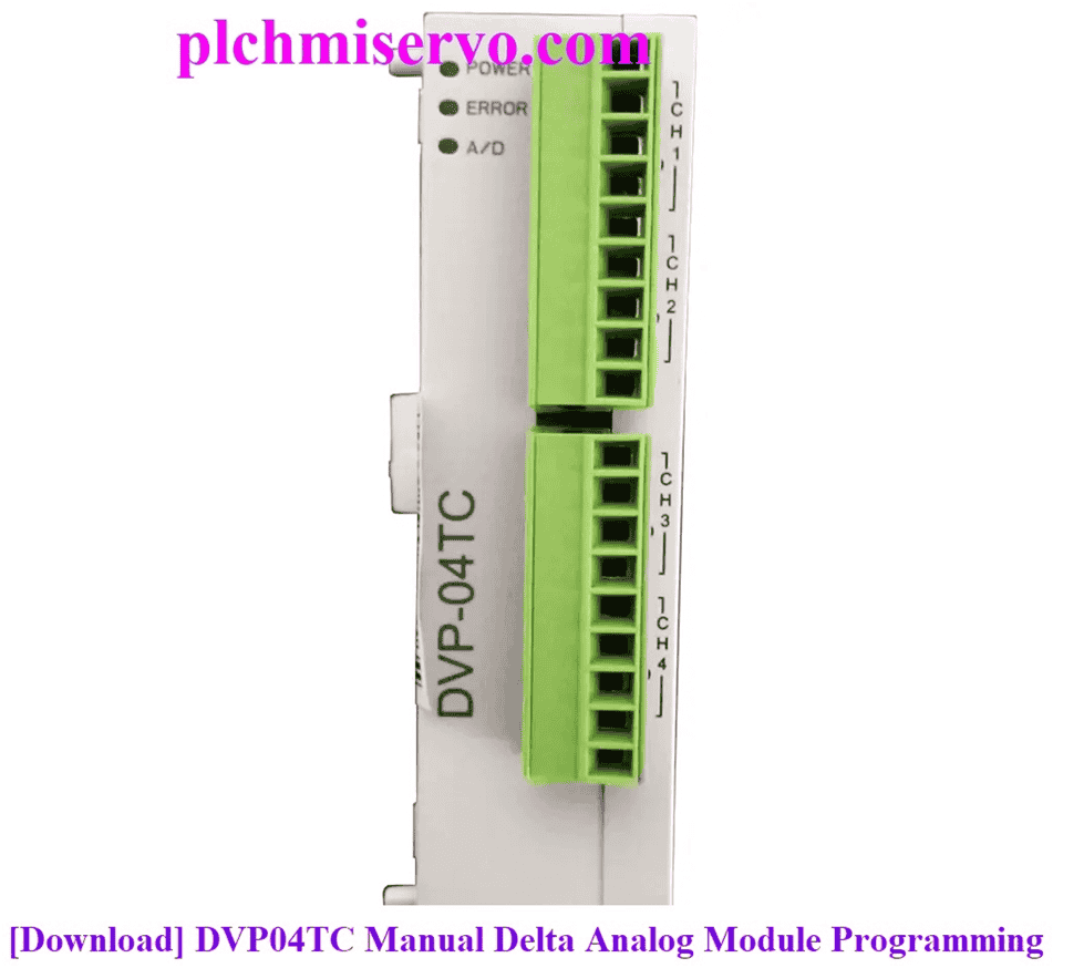 [Download] DVP04TC Manual Delta Analog Module Programming